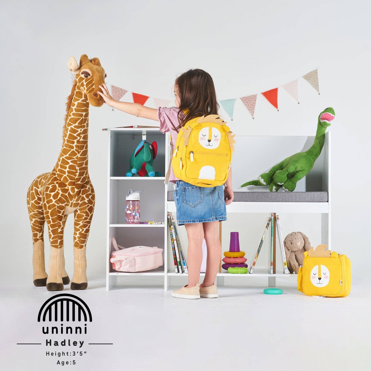 uninni - Toddler Backpack - Lion