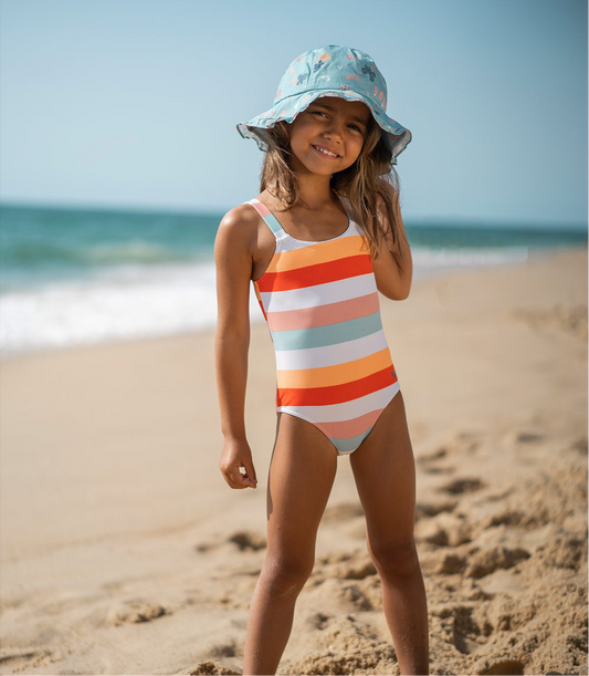 Roxy - Jolis Parasols One Piece Swim Suit - 5Y