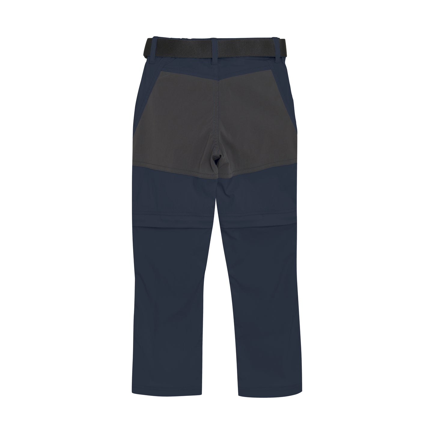 Color Kids Zip Off Pants With Stretch w Belt - 6Y