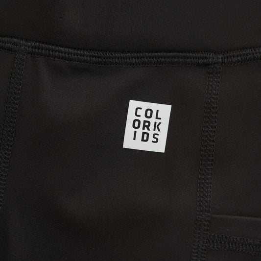 Color Kids - Sport Tights Leggings - Black