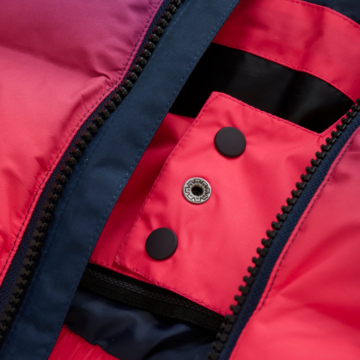 Color Kids - Quilted Gradient Ski Jacket - 6Y
