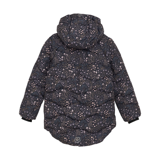 Color Kids Jacket - Quilt, Long & All Over Print - 6Y