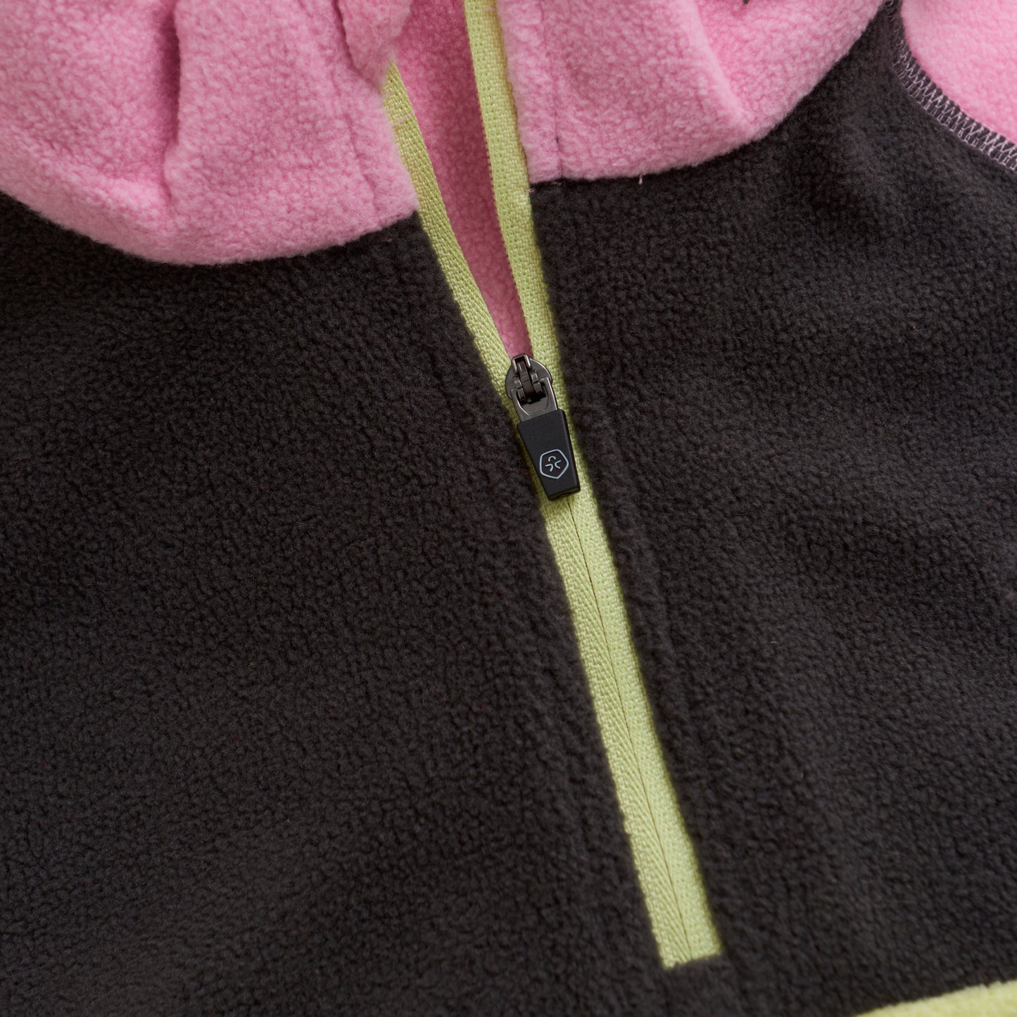 Color Kids - Colorblock Fleece Pullover - 6Y