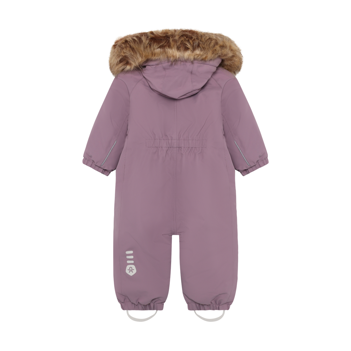 Color Kids Coverall with Fake Fur