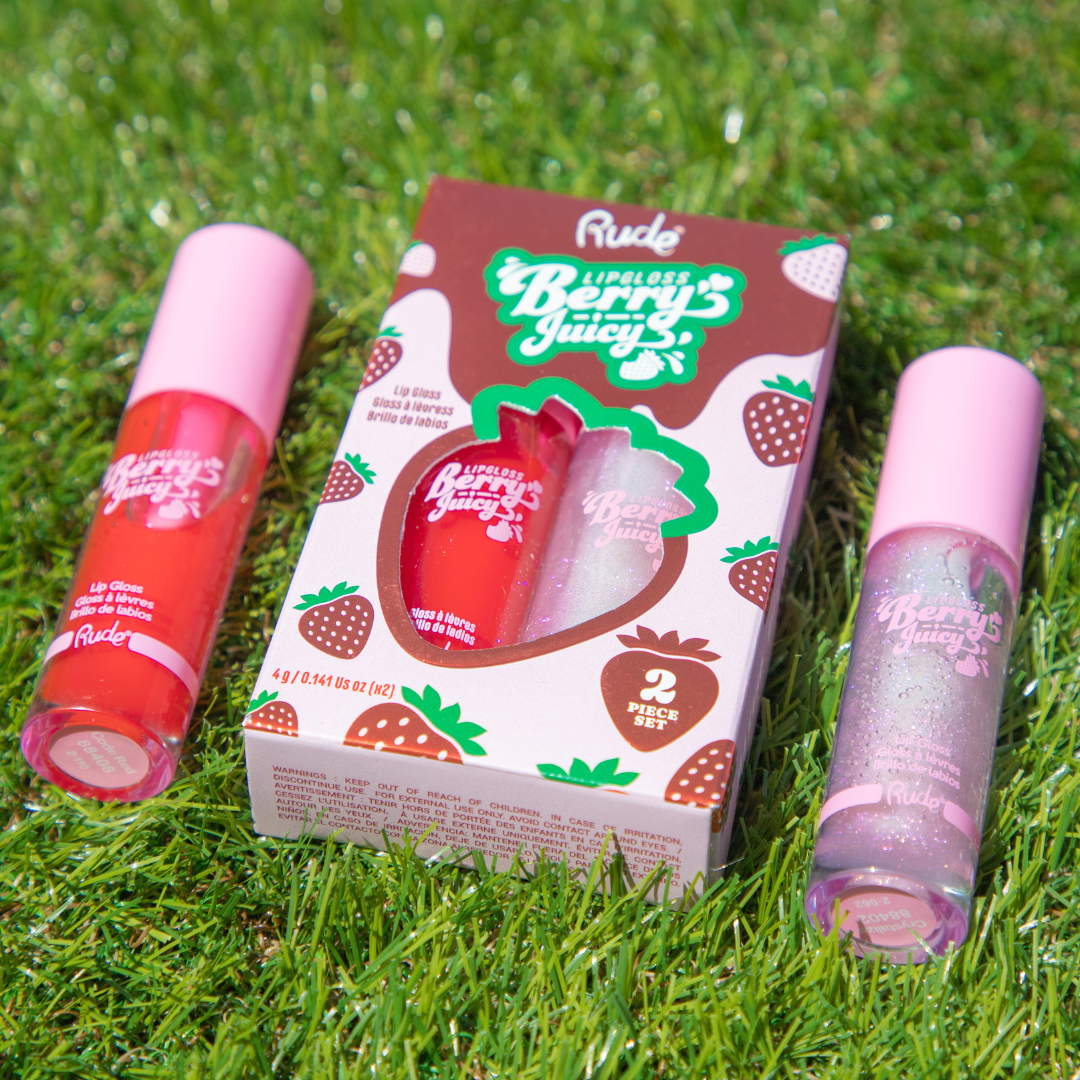 Rude Cosmetics - Berry Juicy Lip Gloss Duo