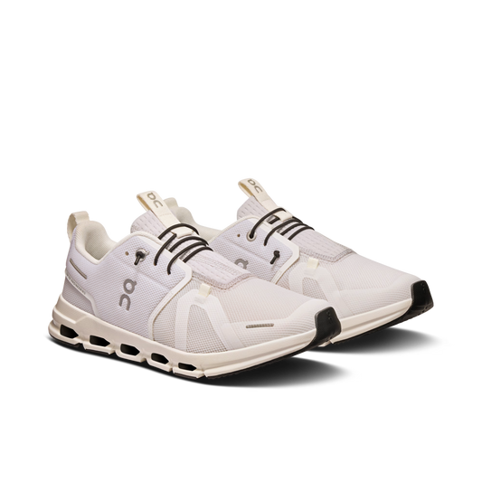 On Cloud Sky Youth Running Shoe White | Ivory