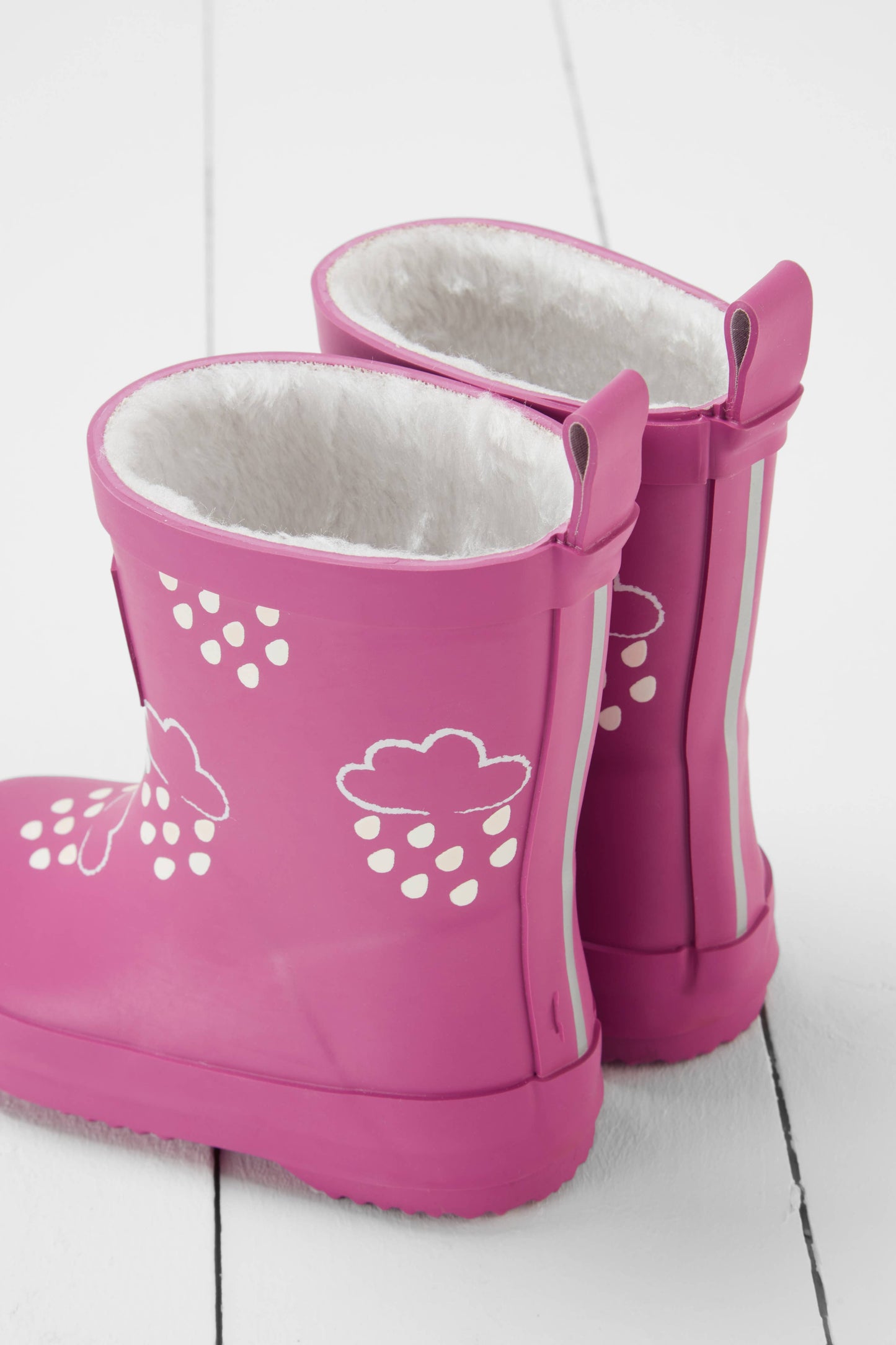 Grass & Air - Ochre Colour-Changing Kids Winter Wellies
