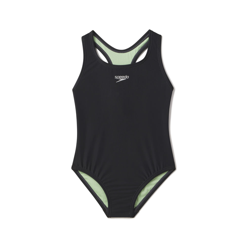 Speedo - Solid Racerback One Piece Swimsuit