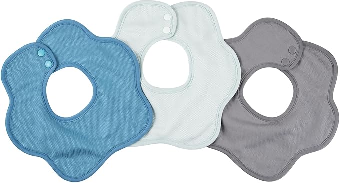Tiny Twinkle- Kaffle Roundabout Drool Bibs 3 Pack