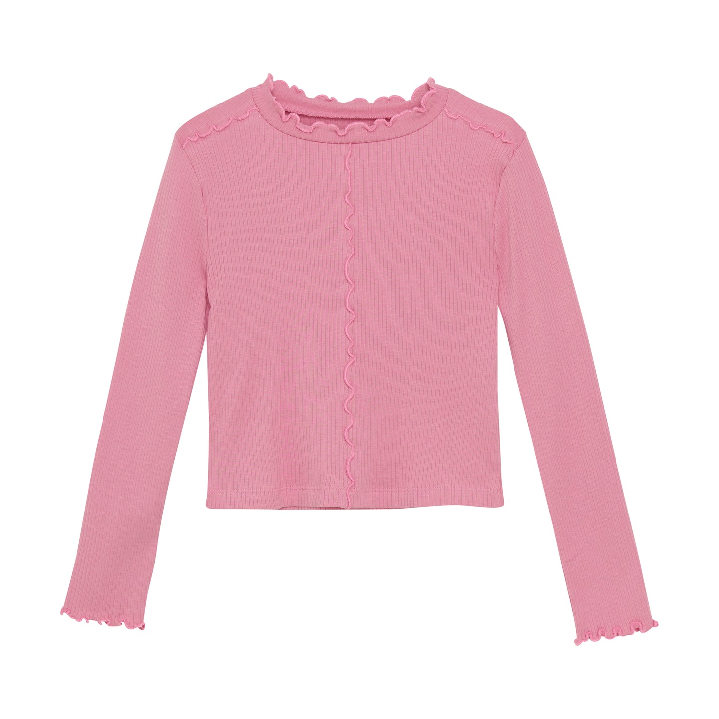 Creamie - T-shirt LS Rib -8Y(128)