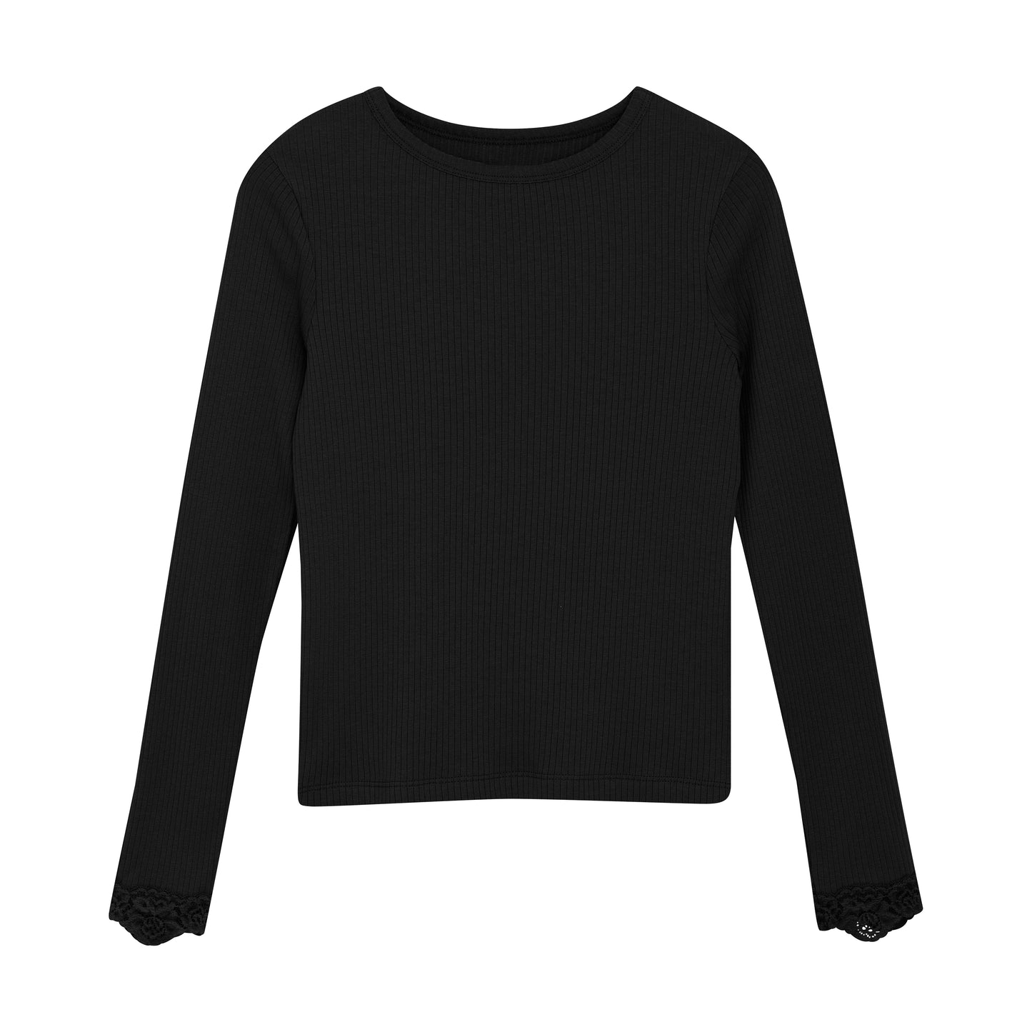 SE - Creamie - Creamie Infant/kid Girl Black T-shirt Ls - 8Y(128)