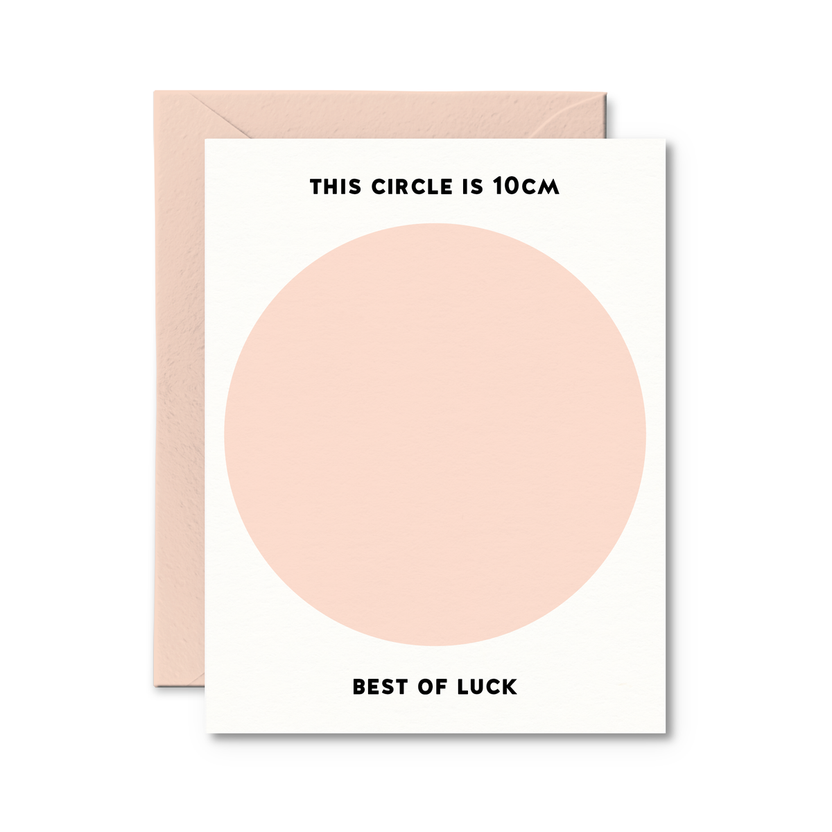 Pretty by Her - 10cm Card Funny Pregnancy Card