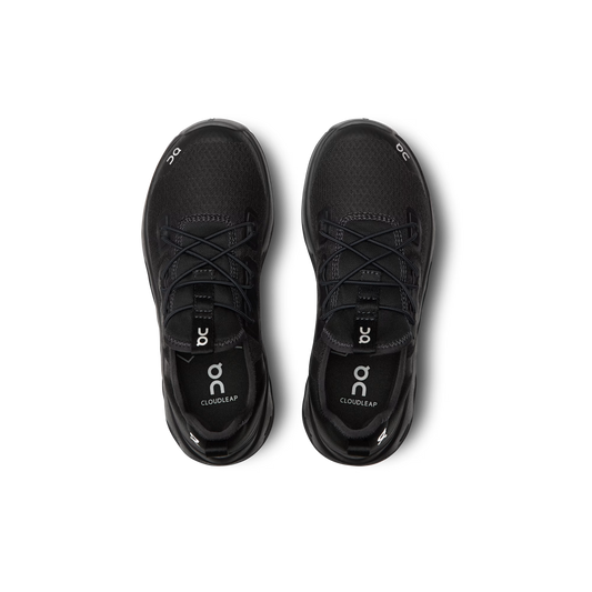 On Cloudleap Kids Running Shoe Black | Eclipse