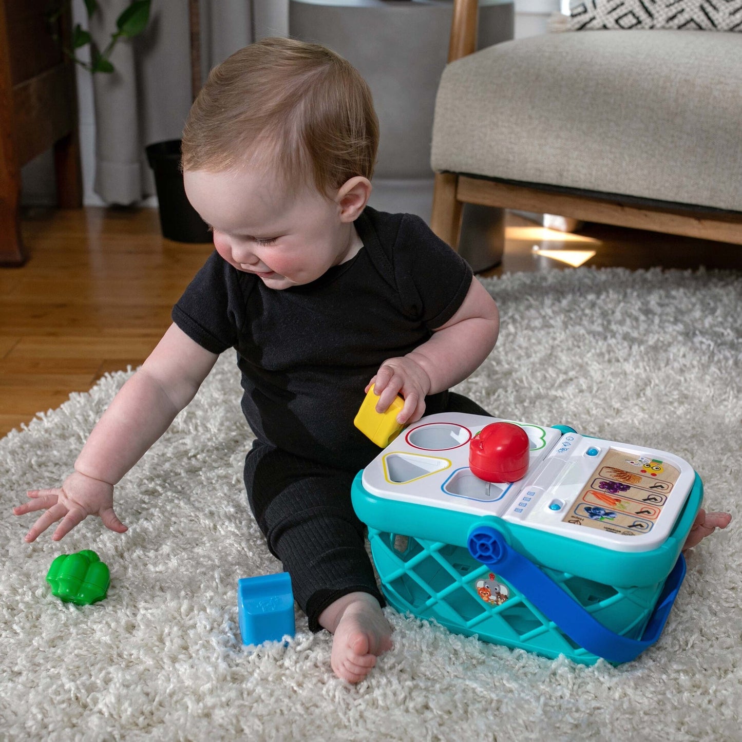 BABY EINSTEIN - HAPE Magic Touch Shopping Basket™ Pretend to Shop Toy