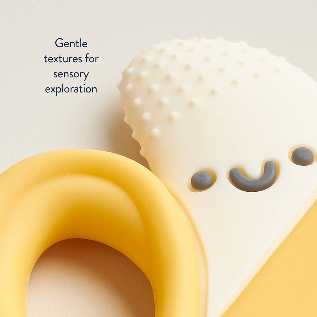 Itzy Ritzy - Silcone Teether Chew Crew: Banana