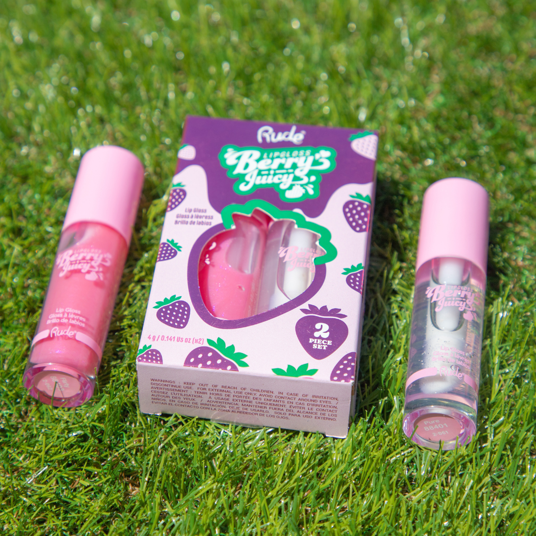 Rude Cosmetics - Berry Juicy Lip Gloss Duo
