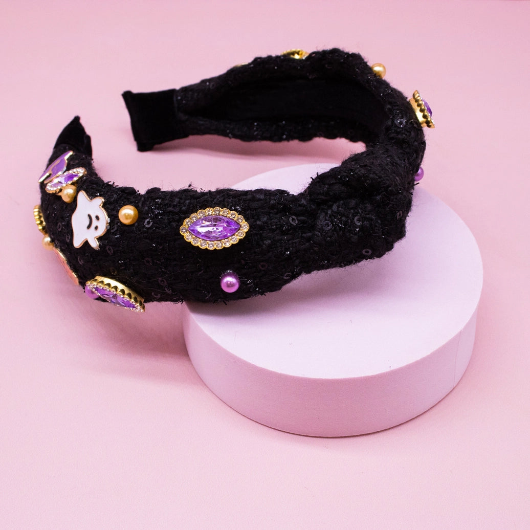 Frog Sac - Halloween Headband - Knotted Kids Girls Knot Headband