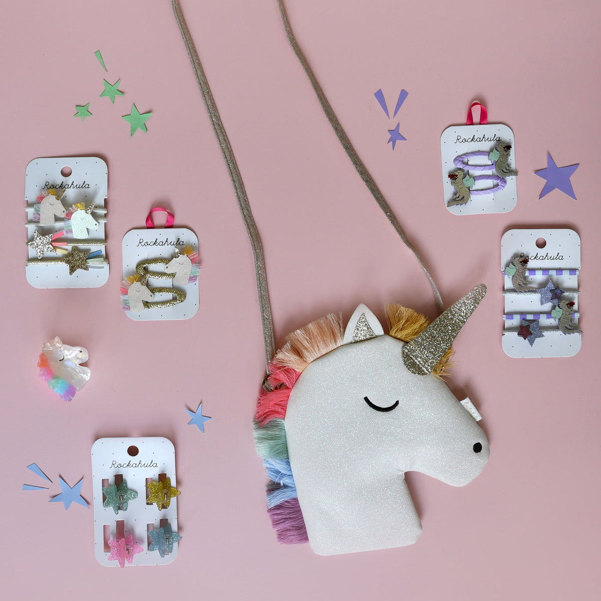 Rockahula Rainbow Unicorn Hair Accessories