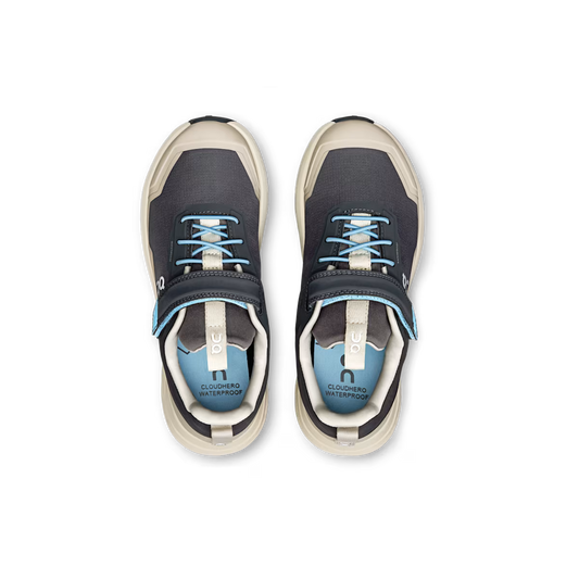 On Cloudhero Kids Waterproof Shoe Eclipse | Pearl