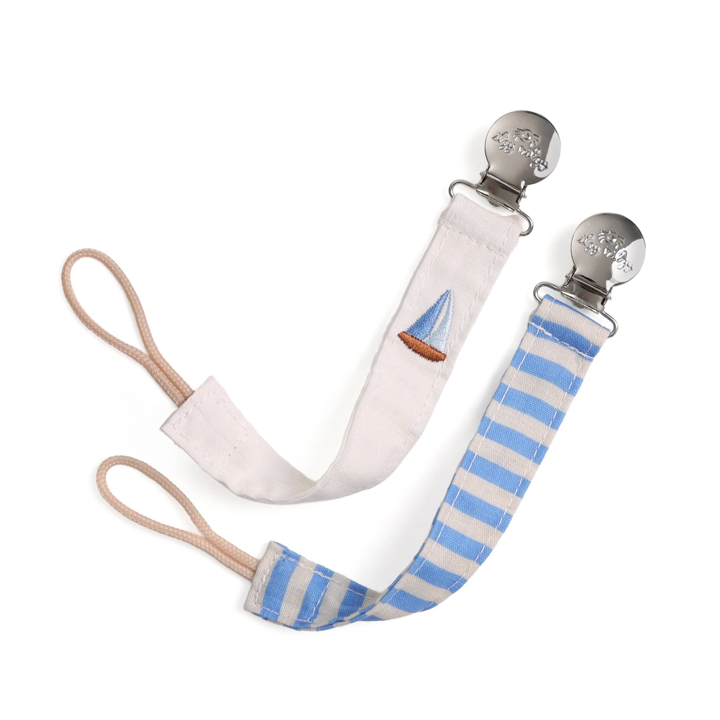 Itzy Ritzy - Itzy Clip - Fabric Pacifier Strap