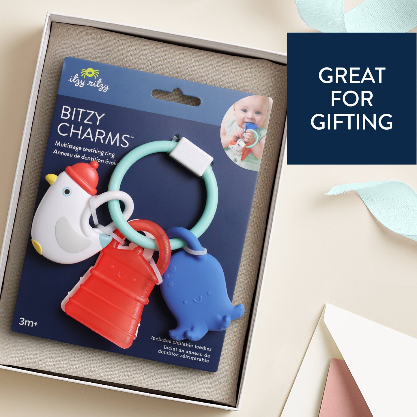 Itzy Ritzy - Nautical Bitzy Charms Teething Toy