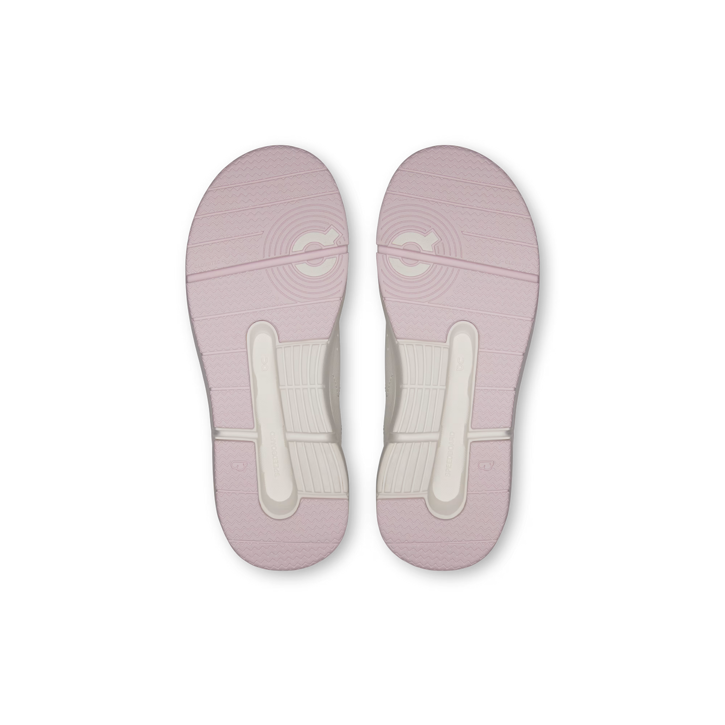 On The Roger Kids Lifestyle Shoe - Ivory | Orchid