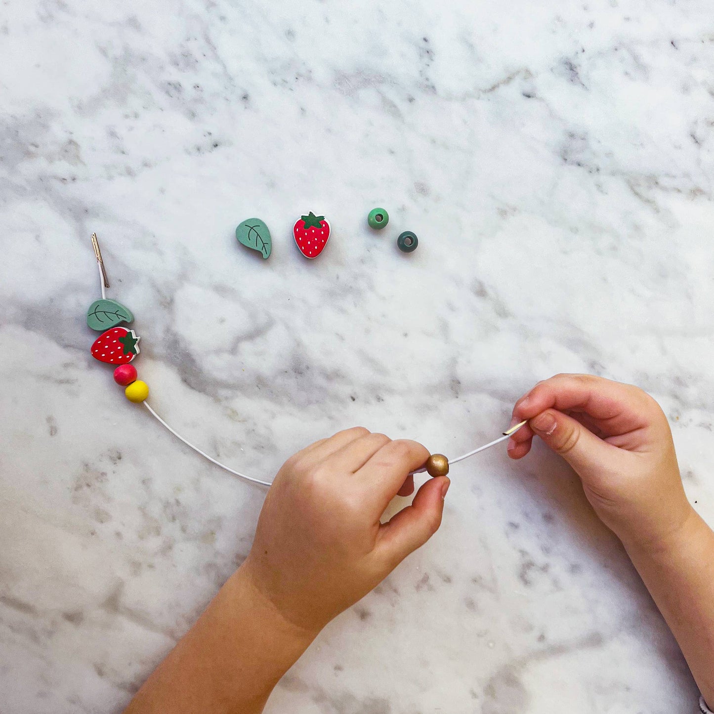 Cotton Twist - Strawberry Bracelet Bead Kit