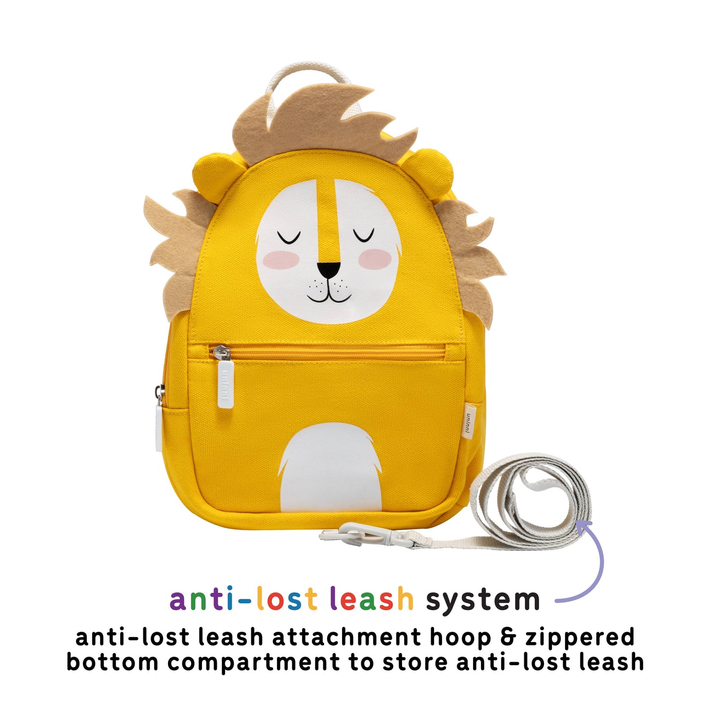 uninni - Toddler Backpack - Lion
