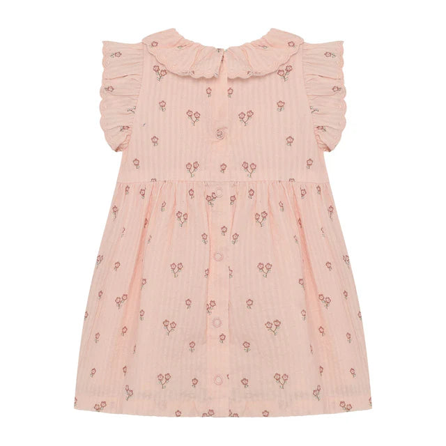 Minymo - Linen Floral Dress