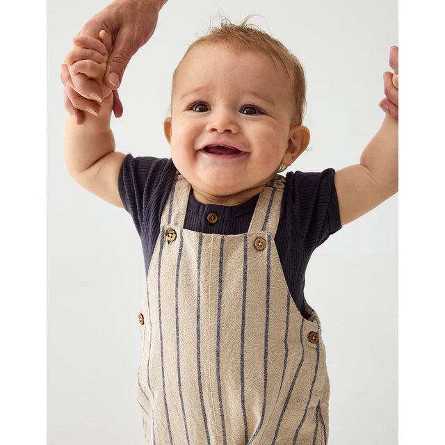 Minymo - Striped Overalls