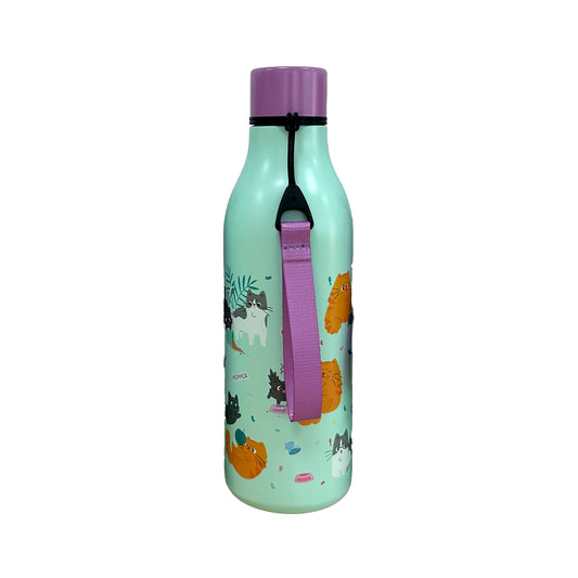 Puckator Beans & Co Cats Hot & Cold Drinks  Bottle 500ml