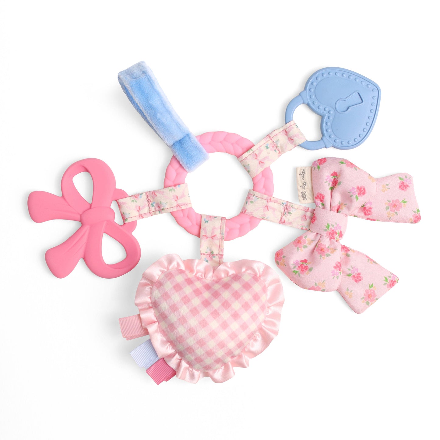 Baby toy pink heart 2
