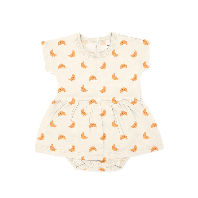 Coccoli - Cotton-Modal Printed Romper Dress