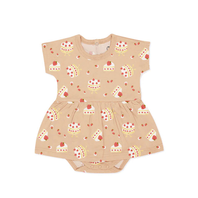 Coccoli - Cotton-Modal Printed Romper Dress