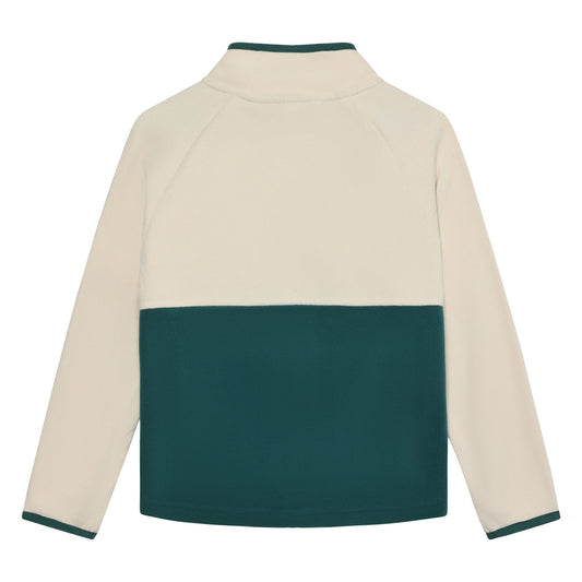 Color Kids - Colorblock Fleece Jacket - 6Y