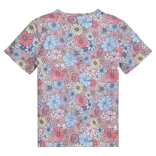 Color Kids - Flower Aop T-shirt - 6Y