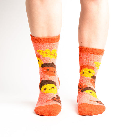 Sock It To Me - Slipper Sock : Acorn-ey Sock