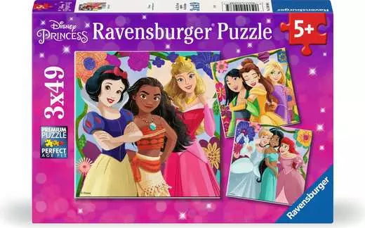Ravensburger - Disney Princess Girl Power! 3x49 pc Puzzle Set