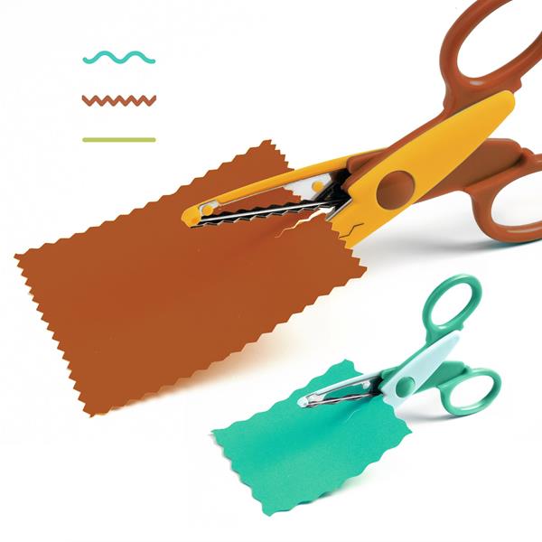 Djeco - Crimped Safety Scissor Set