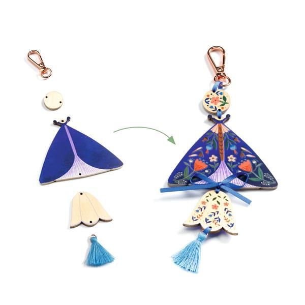 Djeco - Do It Yourself: Wooden Butterfly Charms