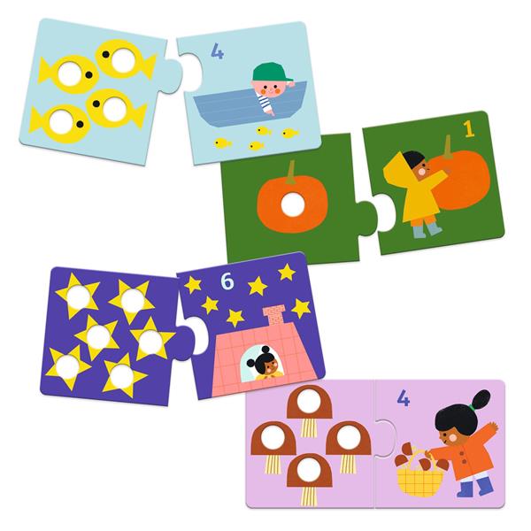 Djeco - Puzzle Duo Set