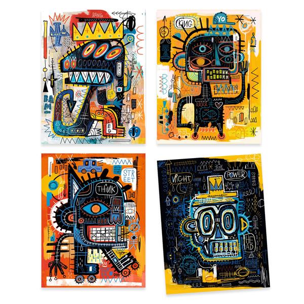 Djeco - Inspired By Art Activity -  Basquiat