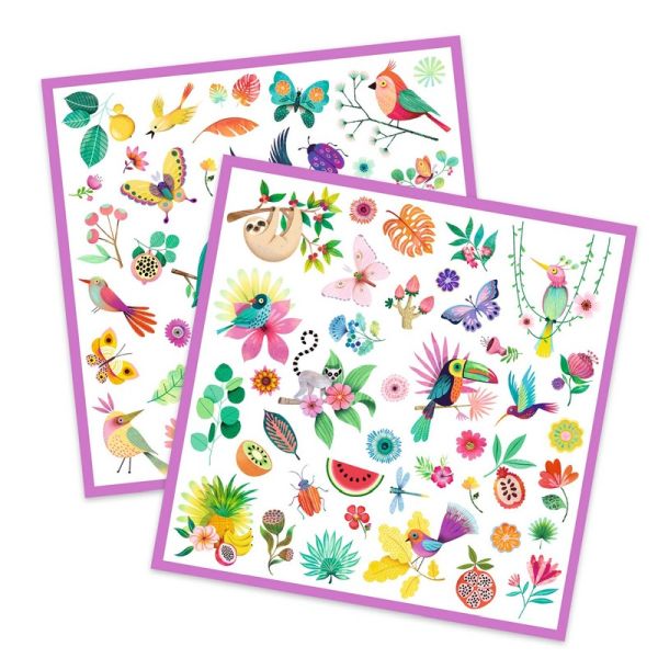 Djeco Paradise Sticker Pack 160 Stickers