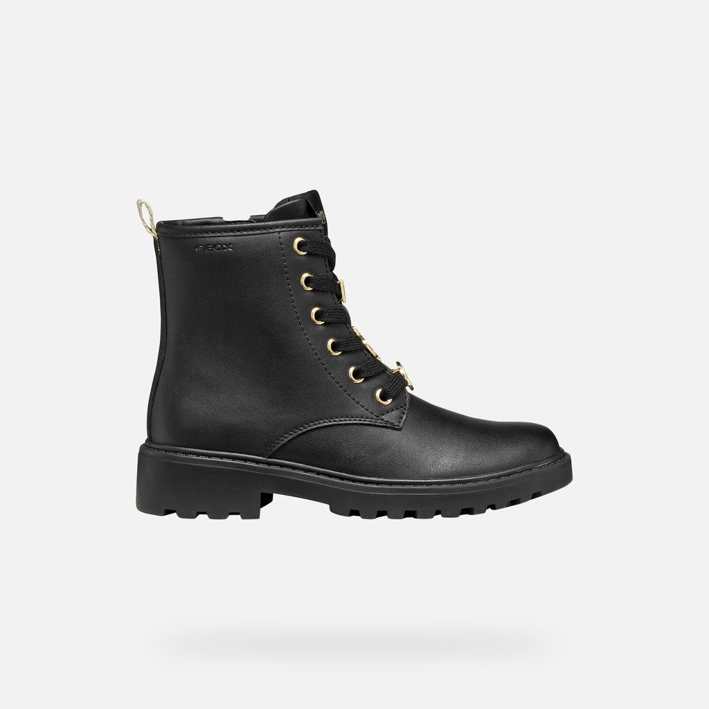 Geox Harry Potter Casey Junior Black Boots
