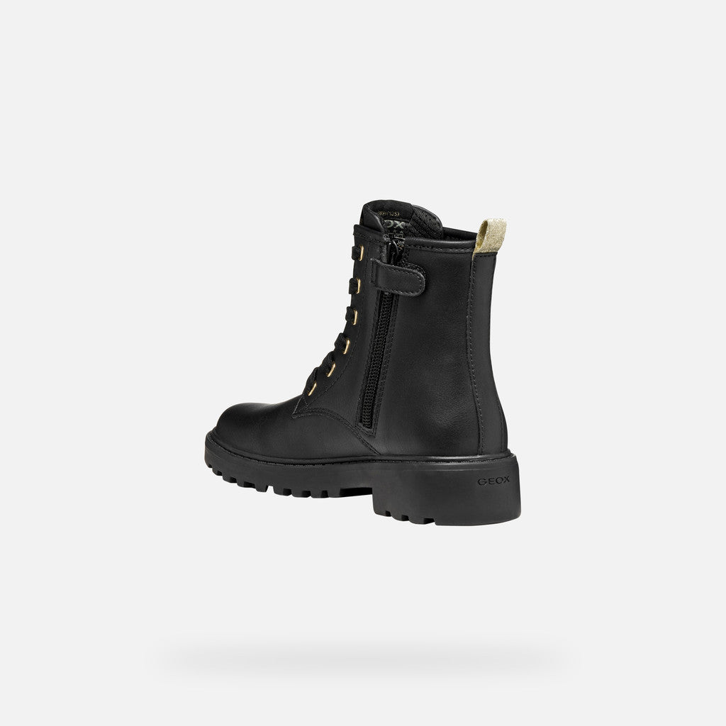 Geox Harry Potter Casey Junior Black Boots
