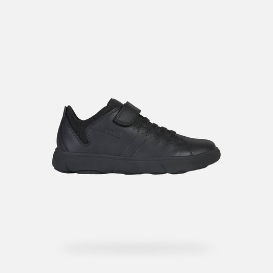Geox Nebcup Boy's Black Uniform Sneakers