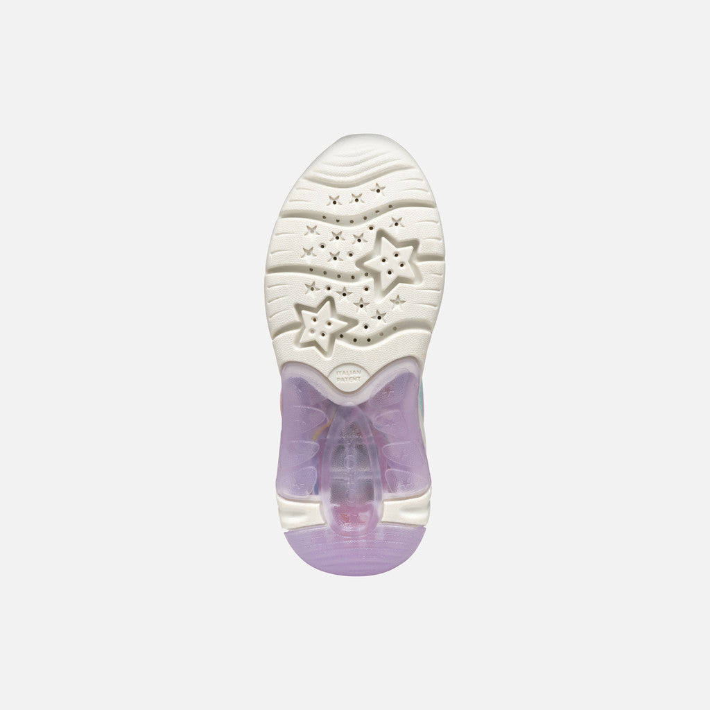 Geox Fadinlight Girl's Sneakers Disney Frozen Elsa - Pink/Lilac