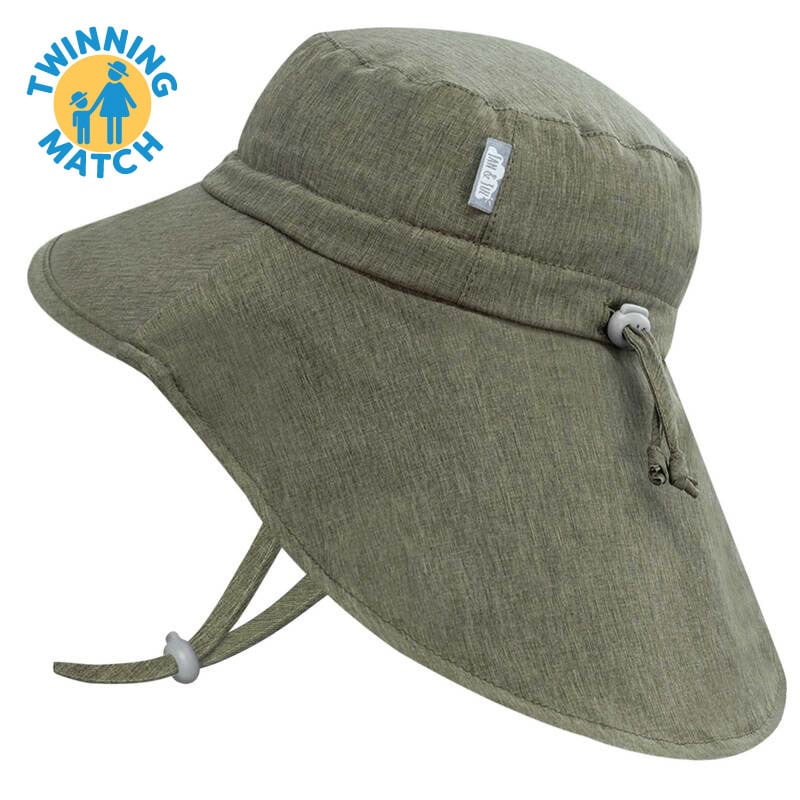 Jan & Jul - Aqua - Dry Kids Water Repellent Xplorer Hats