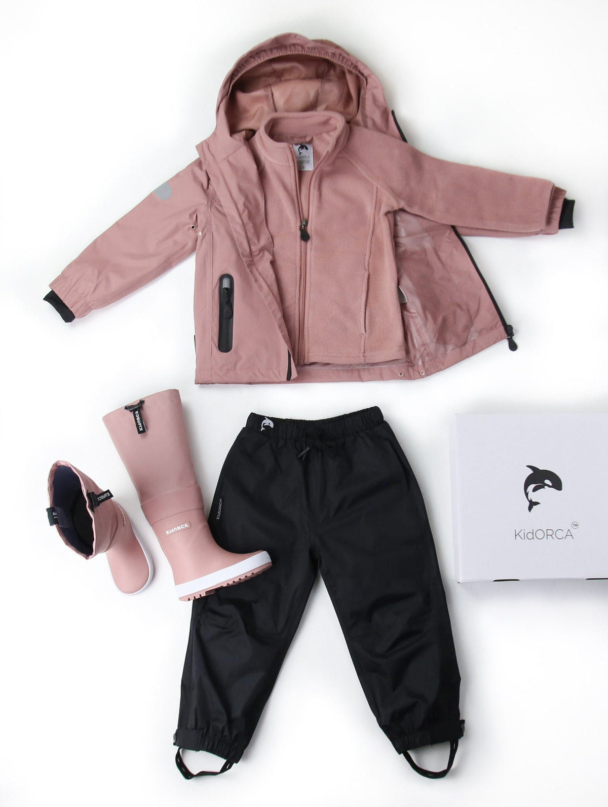 KidORCA - Kids Unlined Rain Jacket