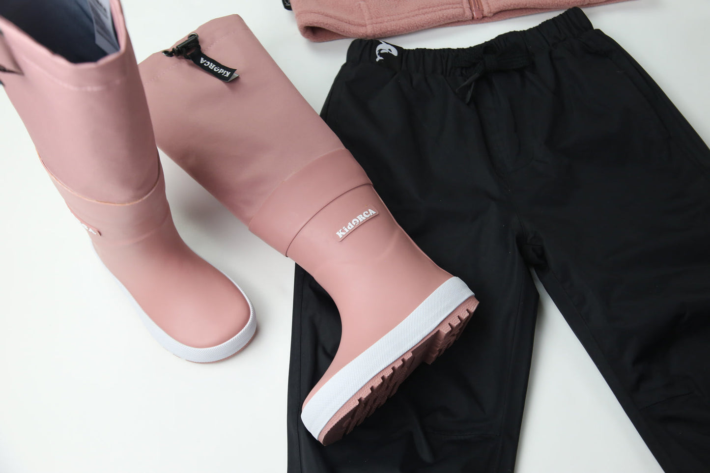 KidORCA - Kids Rain Boots with Above Knee Waders